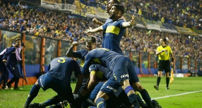Boca gan&oacute; sobre el final y clasific&oacute; primero de su grupo en la Copa Libertadores