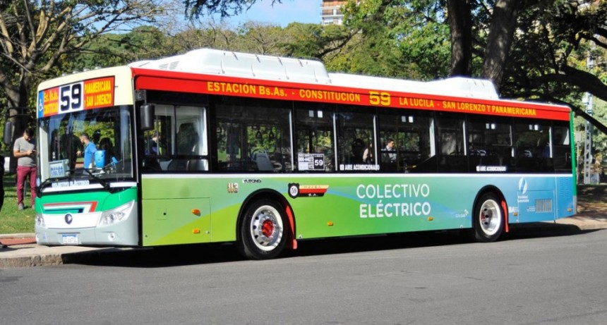 En Buenos Aires ya funcionan los colectivos el&eacute;ctricos