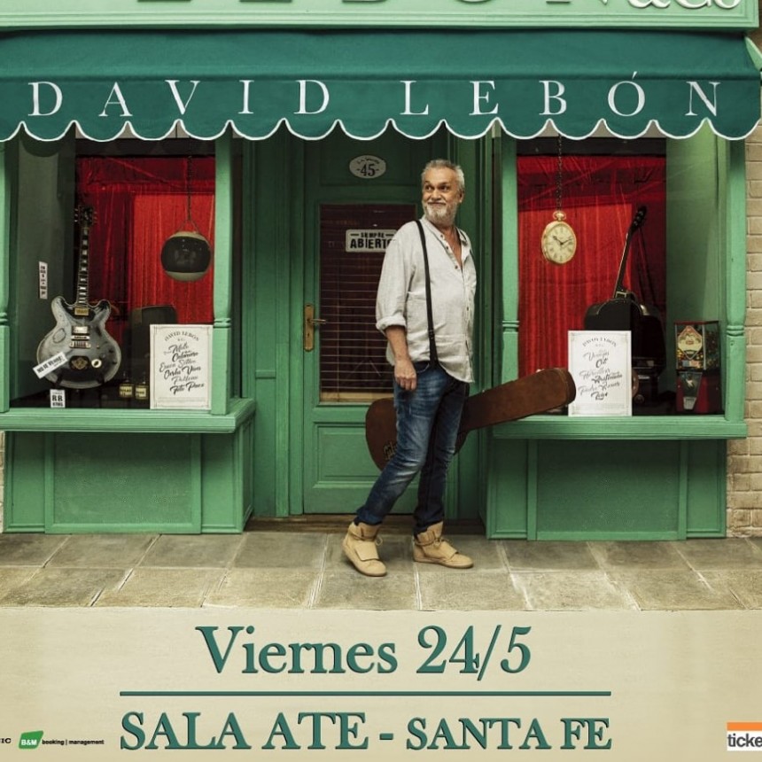 David Leb&oacute;n presenta "El tiempo es veloz"