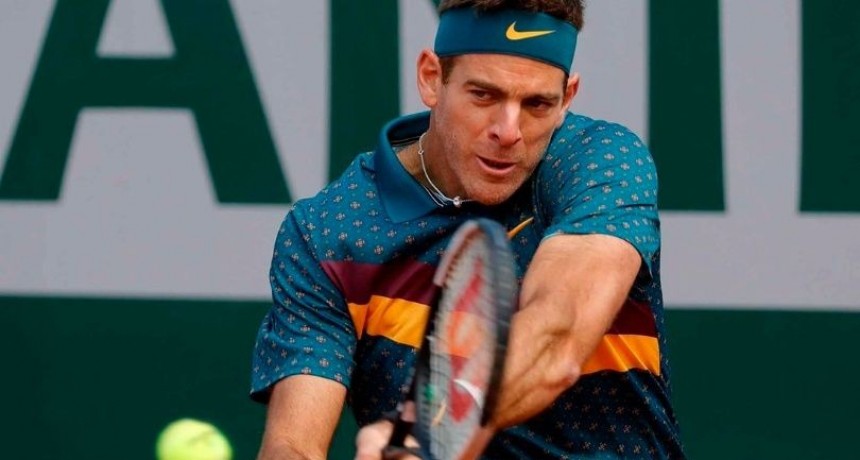 Del Potro gan&oacute; en su debut en Roland Garros