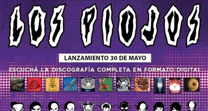 Los Piojos lanzaron toda su discograf&iacute;a en plataformas digitales