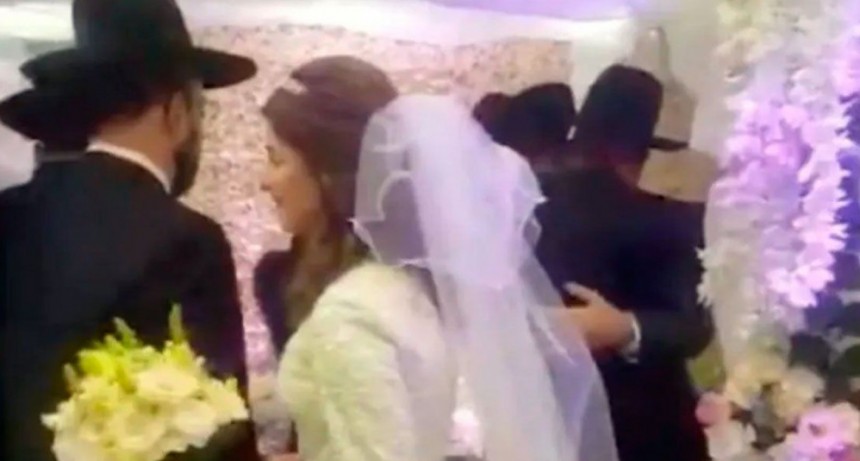 Celebraron un casamiento en plena cuarentena: 8 detenidos, entre ellos los novios y el rabino