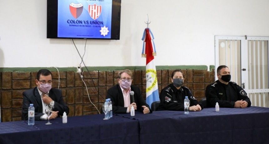 Se realiz&oacute; la reuni&oacute;n operativa por el Cl&aacute;sico Santafesino
