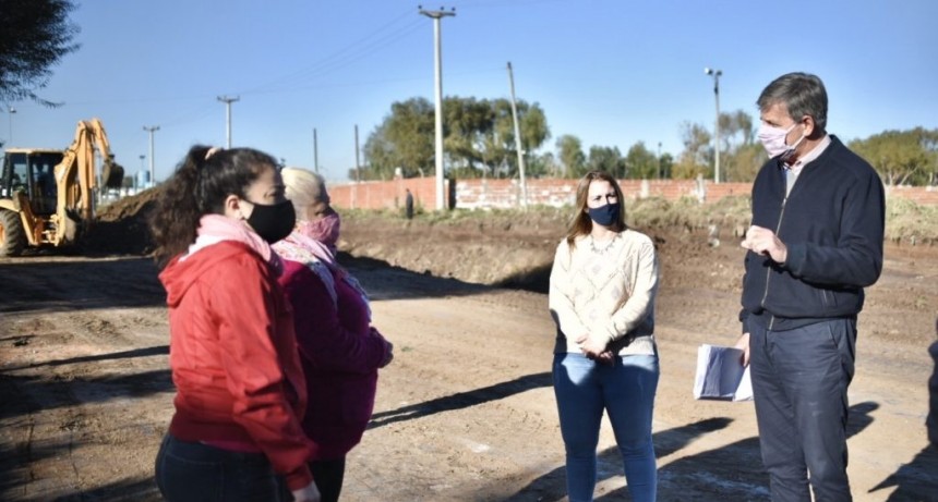 La Municipalidad avanza con las obras en Camino Viejo