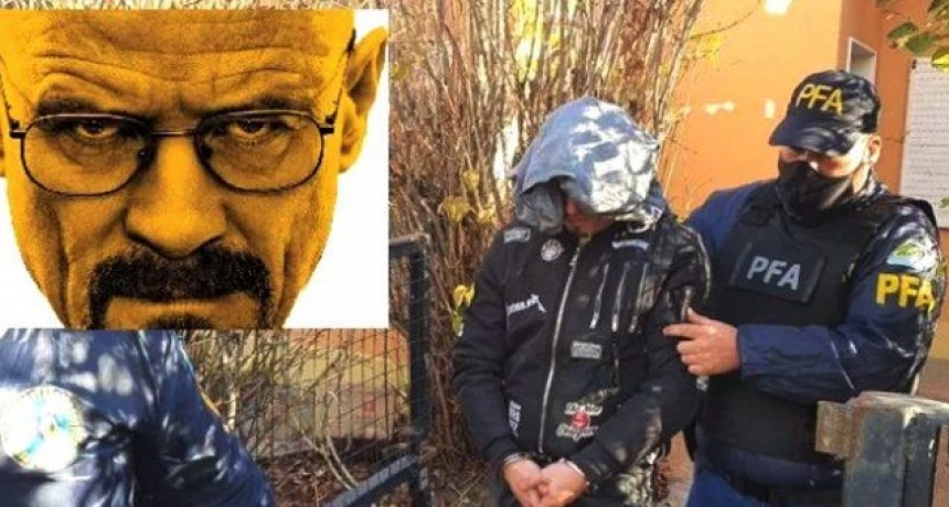Como en Breaking Bad, un ingeniero qu&iacute;mico de la UNL cocinaba drogas 