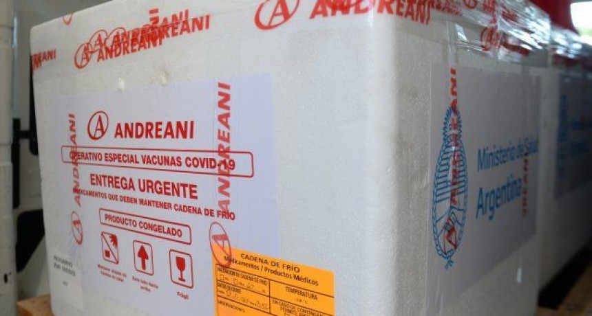 Las vacunas de AstraZeneca que llegan a Santa Fe se usar&aacute;n como segunda dosis
