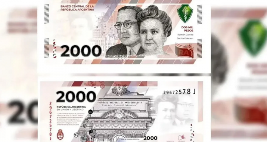 &iquest;Cu&aacute;ndo se pone en circulaci&oacute;n el nuevo billete de dos mil pesos?