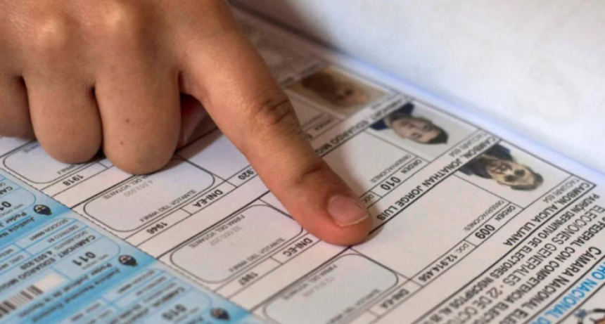 D&oacute;nde voto: consult&aacute; el padr&oacute;n provisorio de las PASO de agosto