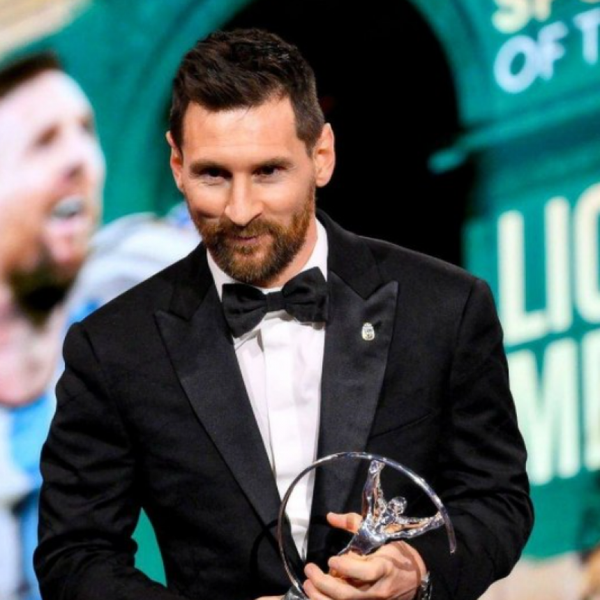 Premios Laureus: Lionel Messi fue elegido como el Mejor Deportista del a&ntilde;o