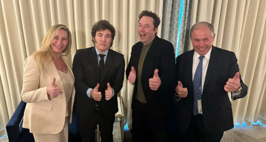 Javier Milei volvi&oacute; a reunirse con Elon Musk y habl&oacute; con el titular de la FIFA