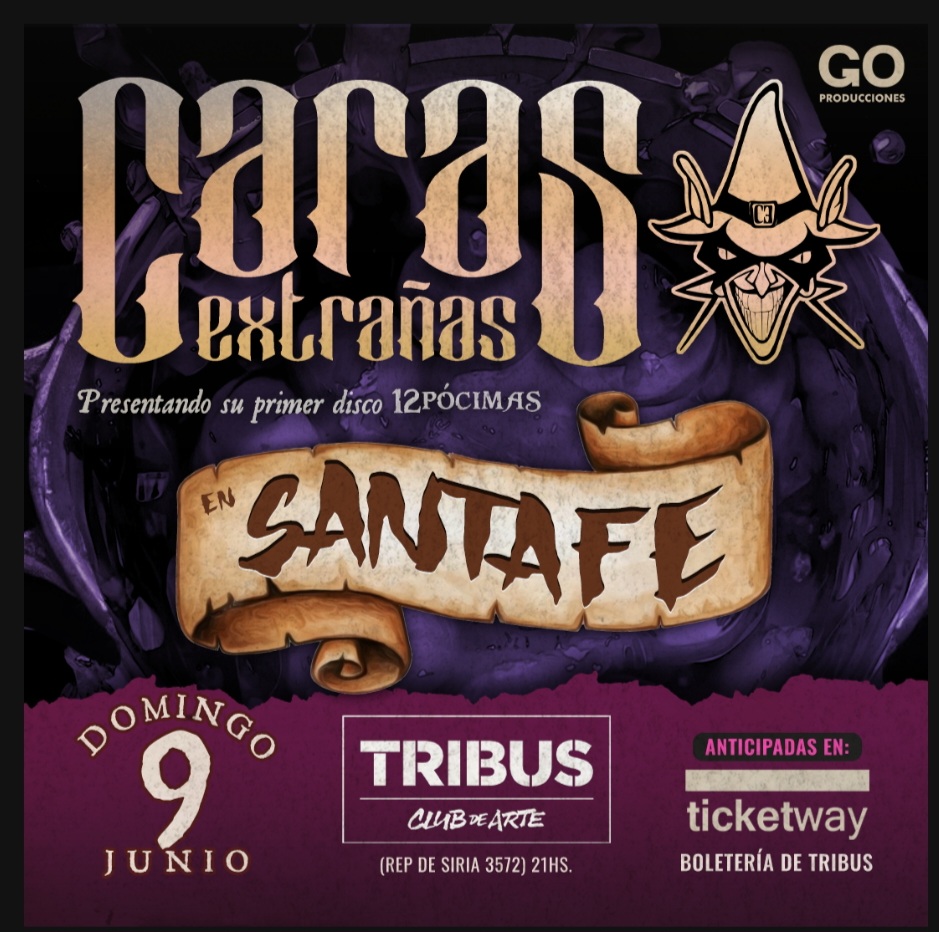 Caras Extra&ntilde;as vuelve a Tribus presentando &ldquo;12 P&oacute;cimas&rdquo; y todos sus cl&aacute;sicos