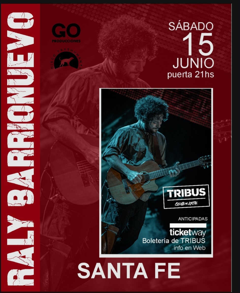 Raly Barrionuevo regresa a Tribus con su show &ldquo;a solas y sin libreto&rdquo;   