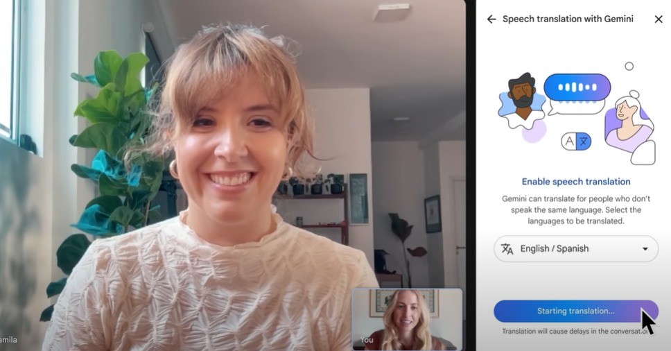 Revolucionario: traducción de voz en tiempo real en Google Meet con la IA