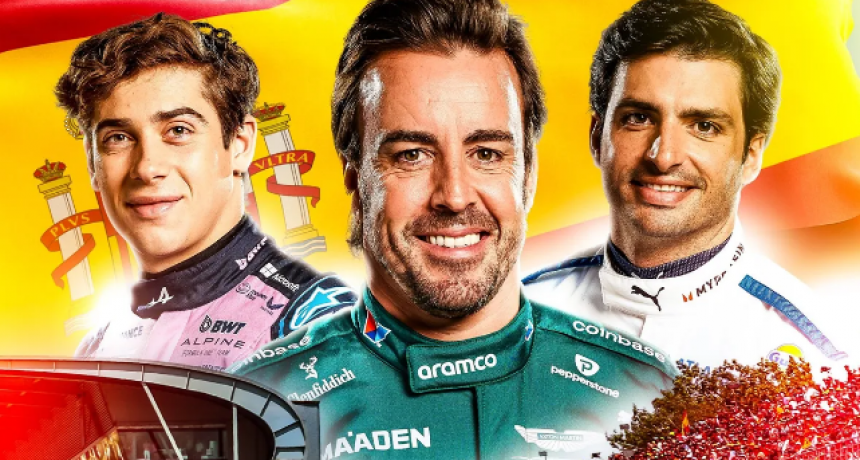 Colapinto y la prueba clave en el Gran Premio de Espa&ntilde;a: los horarios