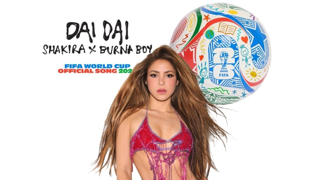 Shakira vuelve a ser la voz del himno de la Copa del Mundo