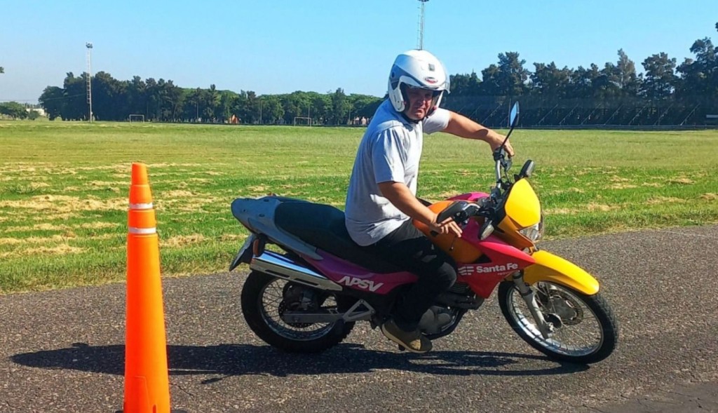 Licencia para motos en Santa Fe: desde el lunes cambian las pruebas para obtener el carnet