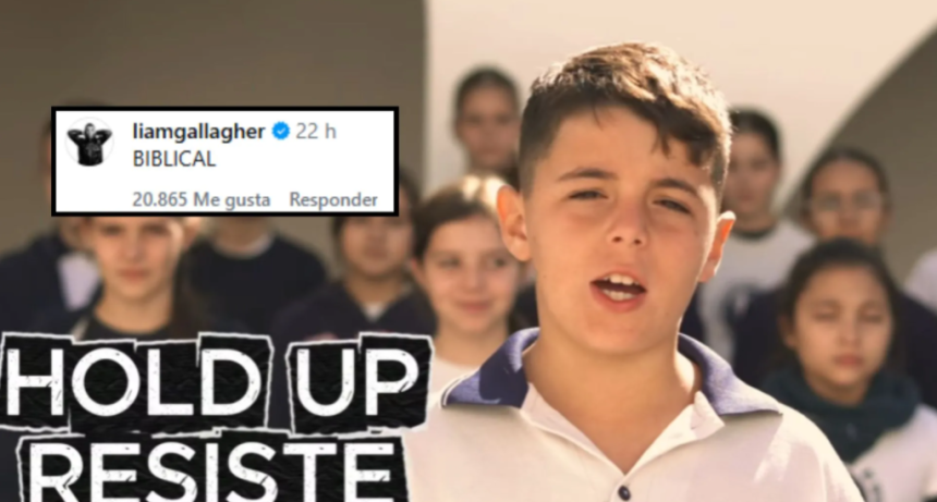 Liam Gallagher comparti&oacute; el video de alumnos santafesinos cantando Oasis