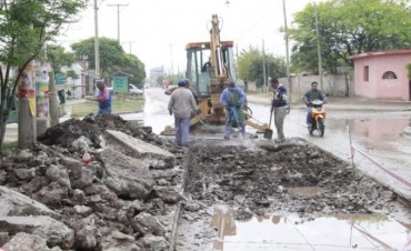 Cortes y desv&iacute;os por trabajos de bacheo