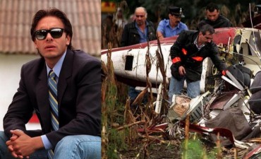 Exhumaron los restos de Carlitos Menem Jr.