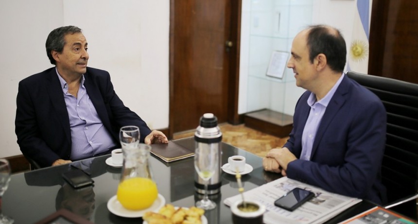 Jos&eacute; Corral se reuni&oacute; con funcionarios del Ministerio de Seguridad de la Naci&oacute;n