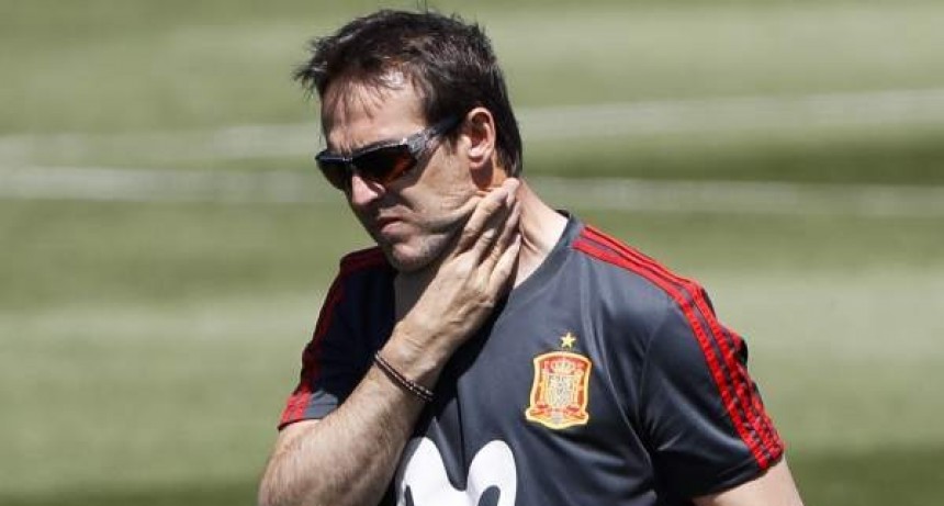 Espa&ntilde;a despidi&oacute; al DT Julen Lopetegui a un d&iacute;a del Mundial de Rusia