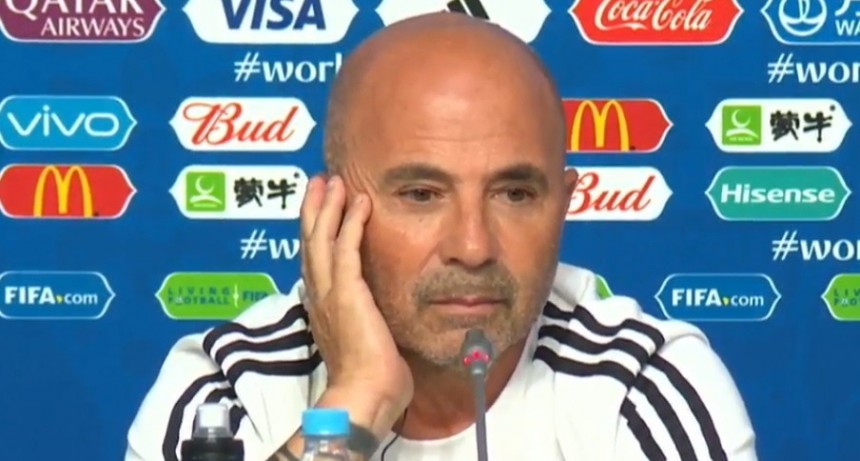 Sampaoli: “No estoy evaluando renunciar”