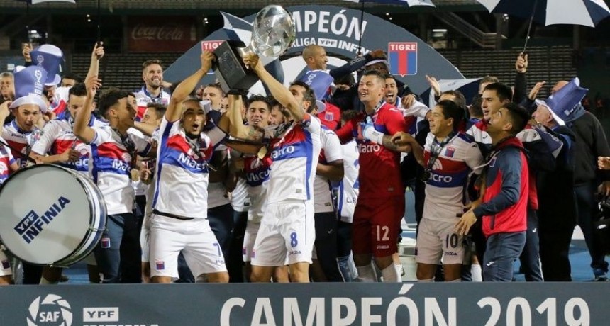 Tigre hizo historia y se consagr&oacute; campe&oacute;n de la Copa de la Superliga