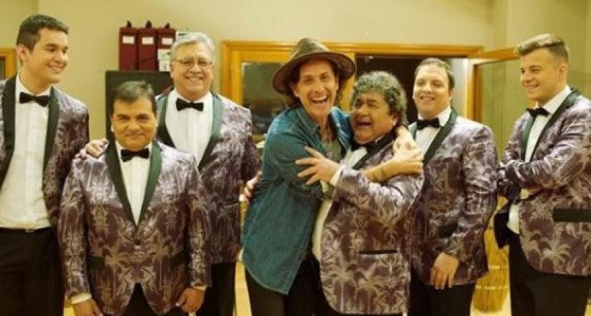 Los Palmeras grabaron junto a Coti Sorokin