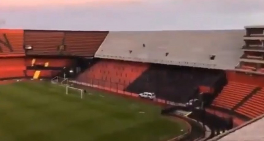 Se cerró el anillo del Estadio de Colón