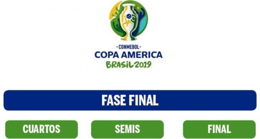 As&iacute; quedaron los cuartos de final de la Copa Am&eacute;rica