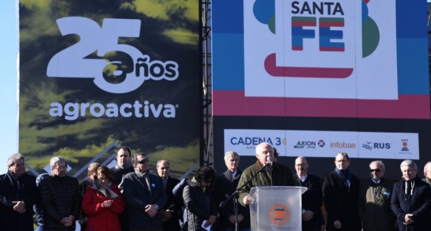 Lifschitz inaugur&oacute; la 25va edici&oacute;n de Agroactiva
