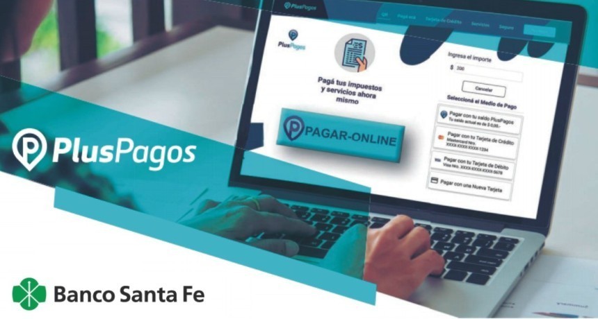 Banco Santa Fe y PlusPagos presentaron su novedoso bot&oacute;n de pagos web