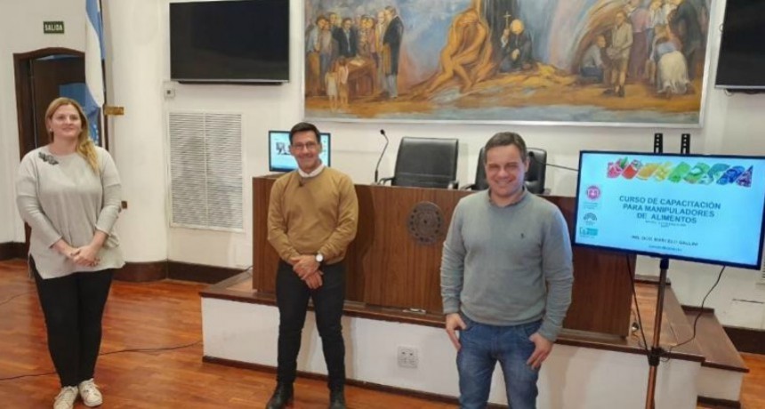 El Concejo brind&oacute; una capacitaci&oacute;n en manipulaci&oacute;n de alimentos