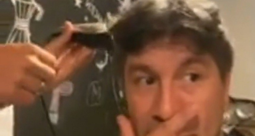 El cambio de look de Pablo Lescano