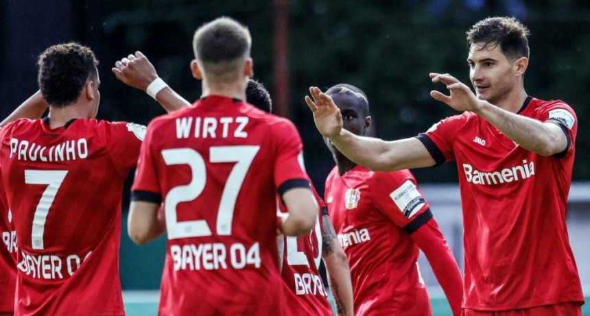 El Pipa vuelve a jugar una final: Alario meti&oacute; un gol clave para el Bayer Leverkusen