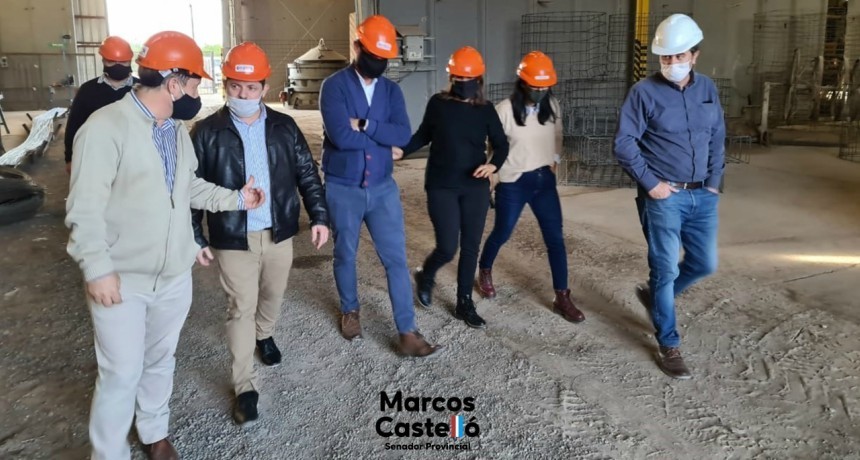 Castell&oacute; y Sukerman recorrieron parte del sector productivo del departamento