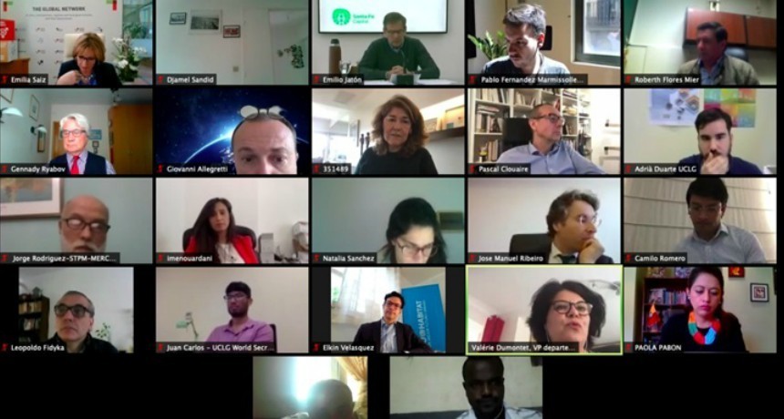 Jat&oacute;n particip&oacute; de una videoconferencia con representantes de la ONU