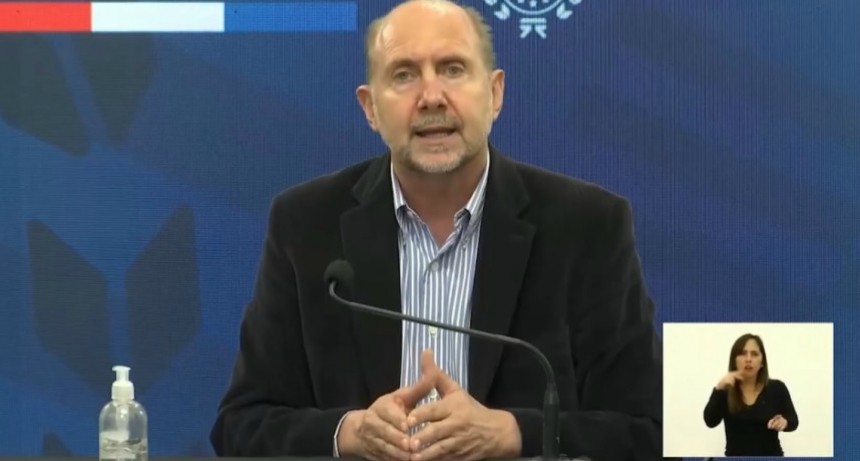 Perotti anunci&oacute; nuevas medidas para enfrentar el crecimiento de casos positivos de Covid-19 en el territorio provincial