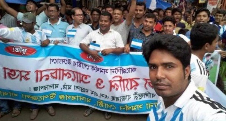 Multaron a fan&aacute;ticos de Messi que festejaron su cumplea&ntilde;os en Bangladesh