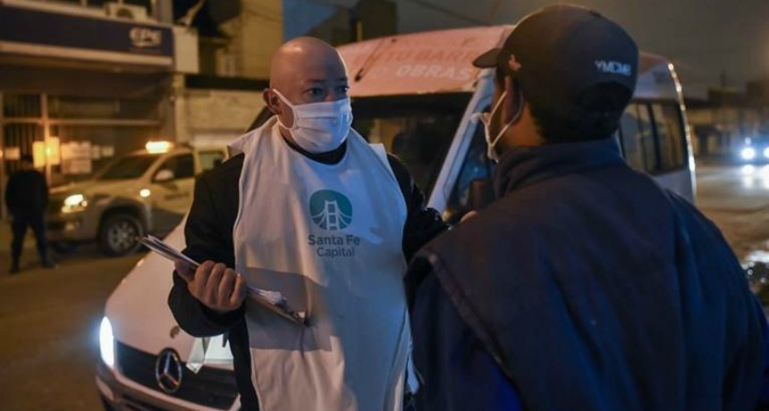 Noches fr&iacute;as: la Municipalidad asiste a la gente en situaci&oacute;n de calle