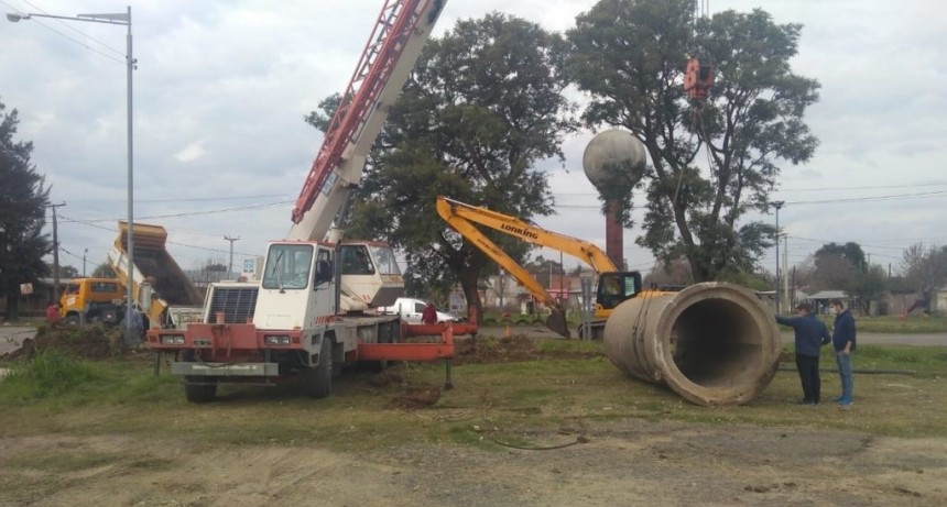 Se realizan mejoras para el ingreso al Parque Industrial Los Pol&iacute;gonos