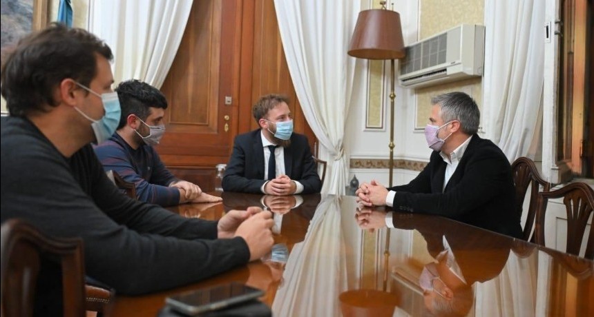 Busatto y Otermin se reunieron para trazar una agenda pol&iacute;tica com&uacute;n entre Buenos Aires y Santa Fe