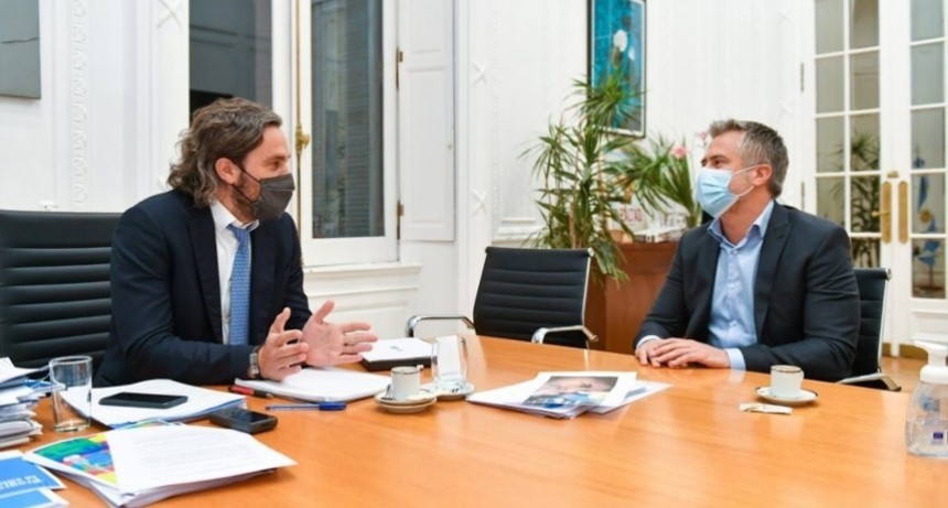 El Diputado Leandro Busatto se reuni&oacute; con el Ministro Santiago Cafiero