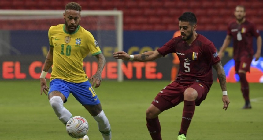 Brasil debutó con una victoria ante Venezuela