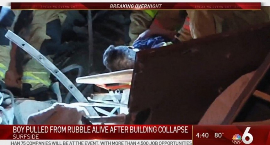 Miami: se derrumb&oacute; un edificio de 12 pisos