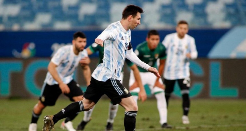 Argentina gole&oacute; 4-1 a Bolivia y cerr&oacute; el grupo como l&iacute;der