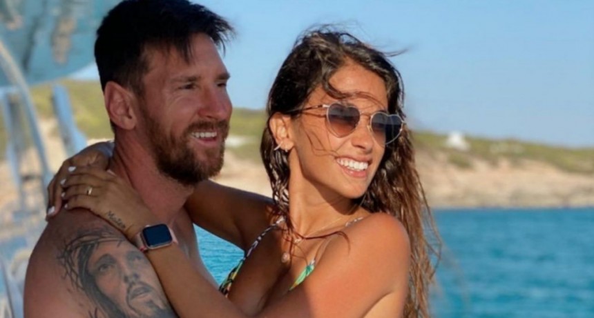 Las exclusivas vacaciones de Messi en un yate en Ibiza