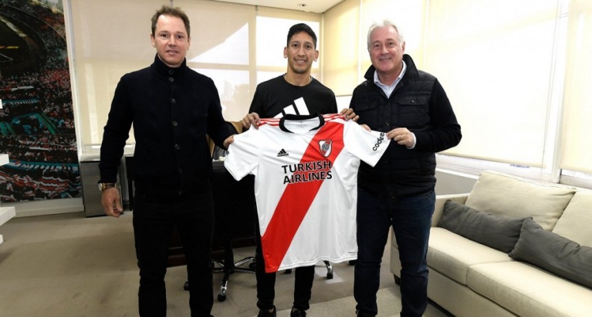 River: Rodrigo Aliendro firm&oacute; y oficialmente es refuerzo
