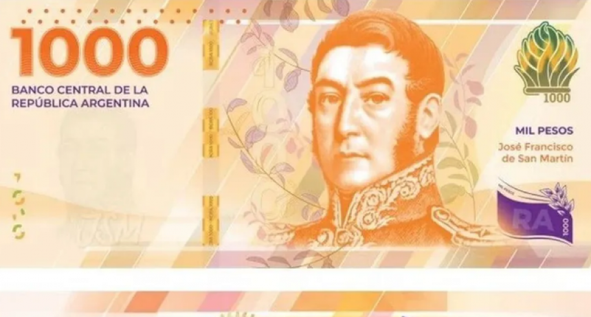 José de San Martín vuelve a los billetes argentinos