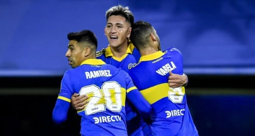 Boca aplastó a Monagas en La Bombonera y clasificó a octavos de la Copa Libertadores como líder